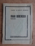 Traian demetrescu - Versuri (1935) princeps