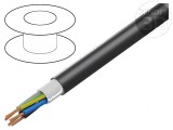 Cablu BiT 1000 Power 5G6mm2 litat Cu PVC negru 600V 1kV