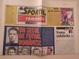 Sportul romanesc 21 decembrie 1999-un secol de fotbal romanesc,rivaldo balon aur