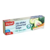 Pungi congelator zip 3l, 10 buc/set