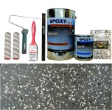 Cumpara ieftin Kit Complet Vopsea Epoxidica Antracit Dessert Granite, ABW Royal