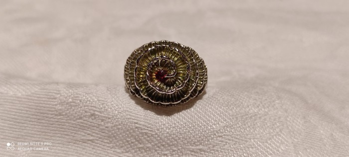 argint INEL SUANG THAILANDA MELC in SPIRALA etnic TRIBAL vintage UNIC splendid