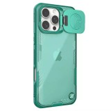 Husa pentru iphone 16 pro max - nillkin iceblade prop (fara camera cutout) - green