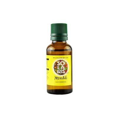 Ulei Esential Menta 30ml Solaris foto