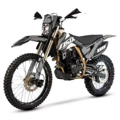Motocicleta Cross/Enduro Asix XB88, 250cc, roti 21/18&amp;quot;, culoare negru/gri, porni... Cod Produs: MX_NEW A6XB88A1CB250F21/18-8 foto
