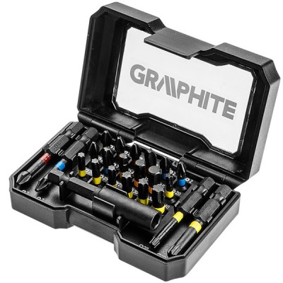 Set biti graphite 56H612 HardWork ToolsRange foto