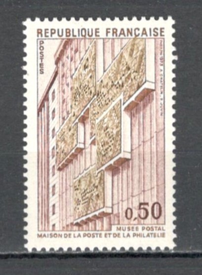Franta.1973 Inaugurarea noului Muzeu Postal SF.762