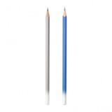 Creion Strigo HB, 2 culori,gri albastru
