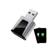 Adaptor wireless CarPlay &amp; Android Auto 2-in-1 ZYTEQ&reg;️ KM3, iOS 10+ si Android 11+, WiFi 5GHz, Plug-and-Play, Bluetooth, negru-gri, Universal