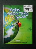 ATLAS GEOGRAFIC SCOLAR (2007, editura ErcPress, impecabil)