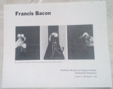 PLIANT EXPO: FRANCIS BACON - SMITHSONIAN INSTITUTION 1989/1990 (B/W, LB ENGLEZA)