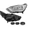 Far FORD C-MAX, 10.2014-, partea stanga, VALEO, cu &amp;quot;lumina timp de zi&amp;quot; tip LED; H1+H7; electric; cu becuri; halogen