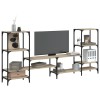 VidaXL Comodă TV, stejar sonoma, 206,5x28,5x95 cm, lemn compozit 842482