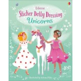 Sticker Dolly Dressing Unicorns - Carte activitati copii, Dress Up, Ilustratii Magice, Fete, 9-12 Ani