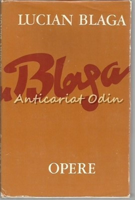 Opere - Lucian Blaga