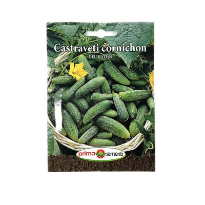 Seminte castraveti cornichon Delikatess 4 gr, Prima Sementi foto