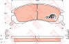 Set placute frana,frana disc MITSUBISHI PAJERO III (V7_W, V6_W) (1999 - 2007) TRW GDB3200