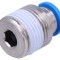 Conector push-in simplu, 8 mm, R 3/8"