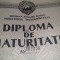 RARA!DIPLOMA DE MATURITATE R.P.R. 1964 a Aviatorului militar CALU EMIL+Copie sta