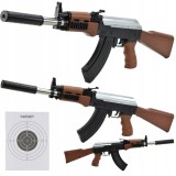 Pușcă replică AK-47 ASG/airsoft, bile 6 mm, acționare cu arc, set start 800 bile