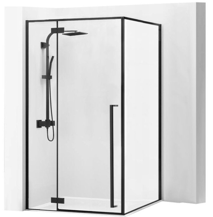 Cabina de dus Fargo 120x90 Black Mat
