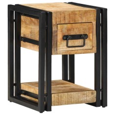 vidaXL Dulap de noapte Maro 30 x 30 x 40 cm Lemn masiv de mango 4016706