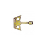 Key pentru rebate lock - 11 mm male triangle - metal, Legrand