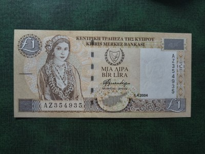 CIPRU 1 POUND 2004 SUPERBĂ foto