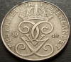 Moneda istorica 5 ORE - SUEDIA, anul 1948 * cod 3024, Europa, Fier