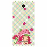 Husa silicon pentru Xiaomi Remdi Note 3, Strawberry Girl