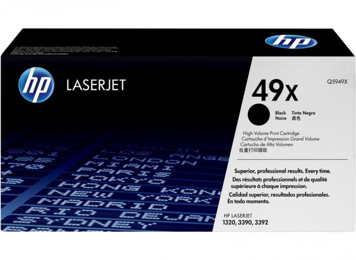 Toner Q5949X black original HP 49X Toner Q5949X black original HP 49X