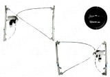 Macara geam Renault Clio III (R0/1) 09.2005-05.2009 Fata Stanga electrica cu motoras 6055PSE7, cu 3 usi