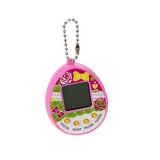 Joc electronic interactiv Tamagotchi, 7 x 5 cm, in forma de ou, 5 ani+, roz, KIK