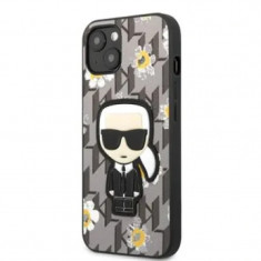 Husa Karl Lagerfeld Ikonik Flower iPhone 13 Grey