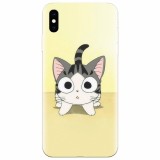 Husa silicon pentru Apple Iphone X, Cute Ktty