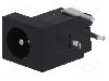 Conector alimentare DC, 12V DC, {{Numarul de pini}} pini, seria {{Seria producatorului}}, 5,5/2,1...2,5mm. CLIFF - FC681465P (DC-10LP)