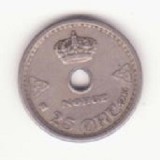 Norvegia 25 &Oslash;re 1940 - Haakon VII