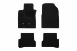 Mochete textile de la Rigum potrivite pentru Renault Clio III 2005-2013, set de 4 bucati, negru Performance AutoTuning