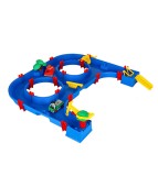 Set Joaca Apa Water Park KIK, 57 Piese, Pista Navigabila, Barca, Figurine, +3 Ani