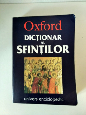 DAVID HUGH FARMER - DICTIONAR AL SFINTILOR. OXFORD foto