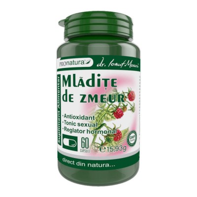 Mladite de Zmeur 60 capsule Medica foto