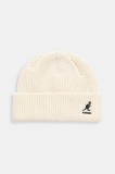 Kangol căciulă POMPOM culoarea bej, K3454.NT159