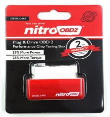 Interfata Chip Tuning Box OBD 2 / Pentru masini Diesel / Nitro *NOU foto