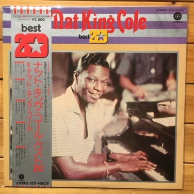 Vinil LP &amp;quot;Japan Press&amp;quot; Nat King Cole &amp;ndash; Best 20 (-VG) foto