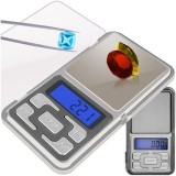 Cumpara ieftin Mini cantar electronic de buzunar pentru bijuterii, monede si ingrediente, capacitate 500 g, precizie 0.1 g, 12 x 6 x 2 cm