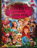 Povești de 5 minute pentru fete - Hardcover - *** - Flamingo