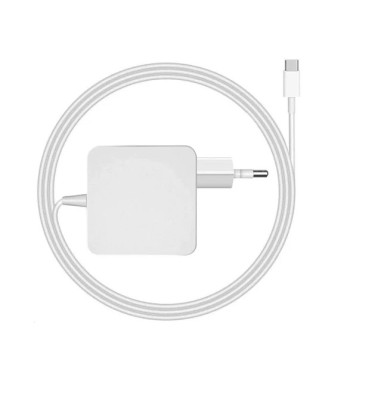 Incarcator cu cablu tip C, plastic/PVC, alb, 87W foto