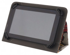 Husa cu stand universala reglabila visinie (desen abstract) pentru tablete de 7 - 8 inch foto