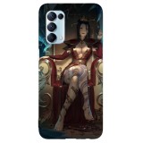 Husa compatibila cu Oppo A53 model Fire Lord, Silicon, TPU, Viceversa, Transparent, Carcasa