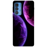 Husa compatibila cu Motorola Edge 20 Lite model Sister Planets, Silicon, TPU, Viceversa, Transparent, Carcasa